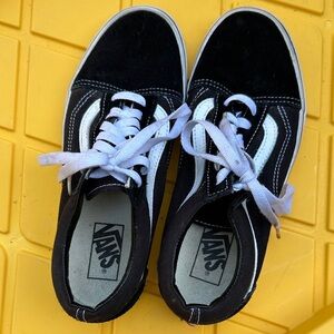 Vans Black and White Women's Sneakers